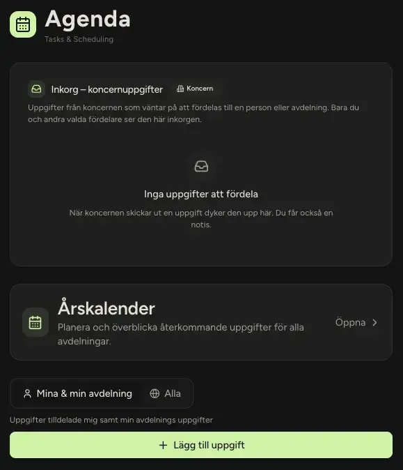 Noia Agenda årskalender